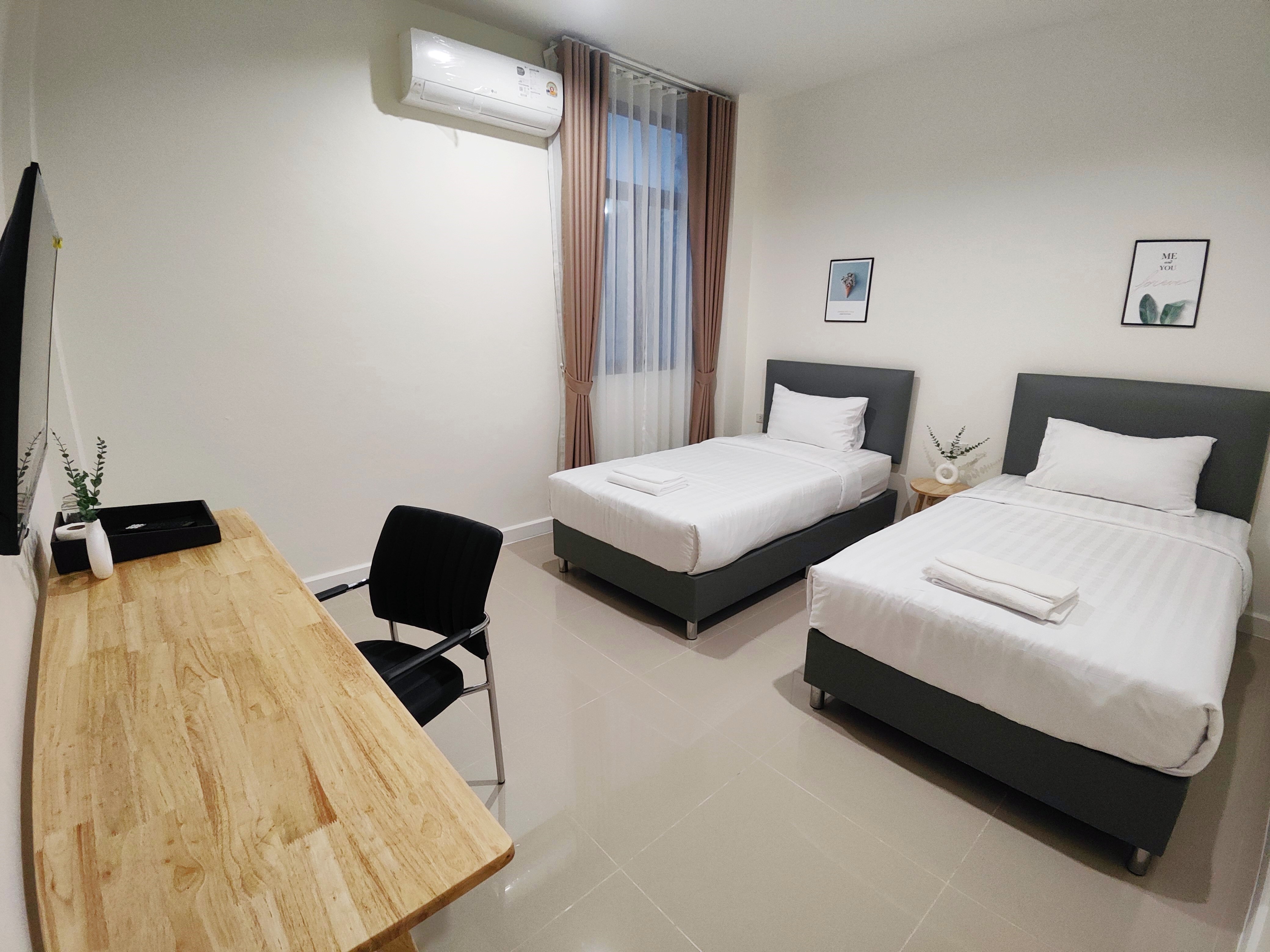 ห้องมาตรฐานเตียงแฝด - ปลอดบุหรี่